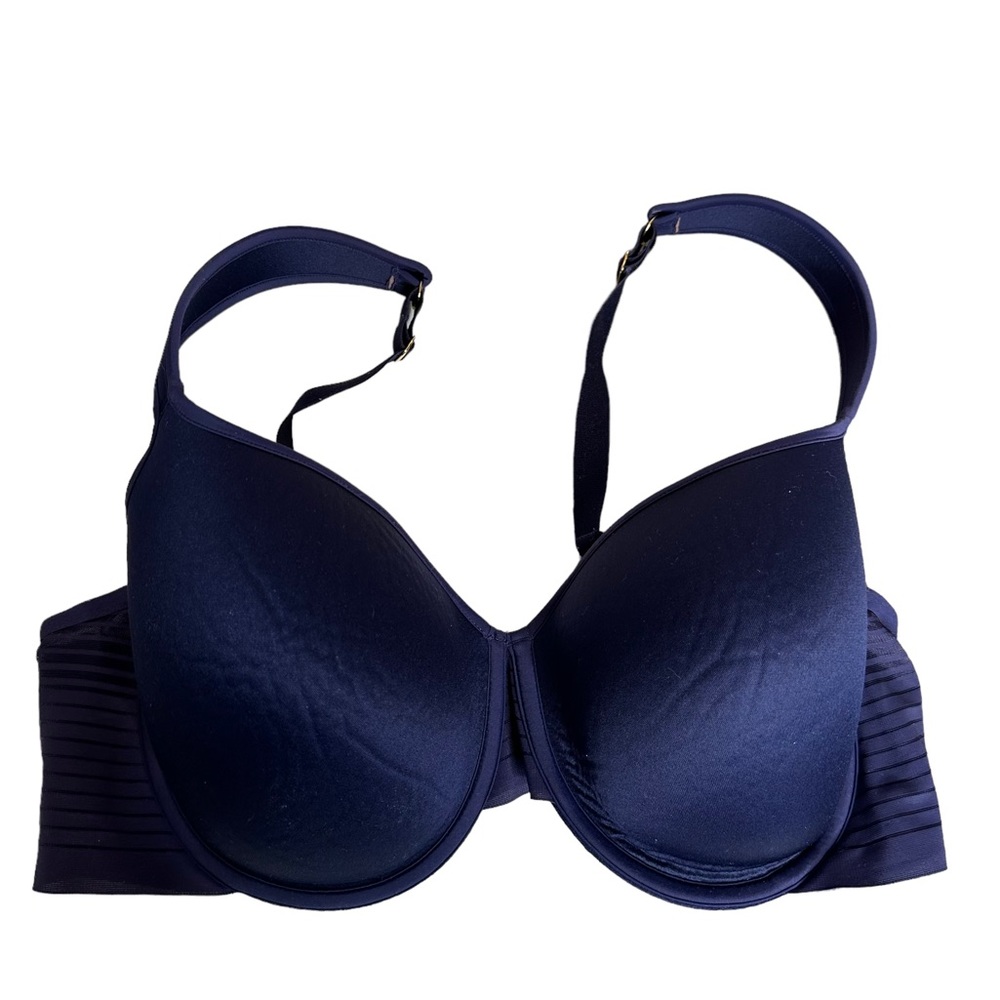 Thirdlove 24/7 Seamless Stripe Bra Womens 38D Underwire Full Coverage